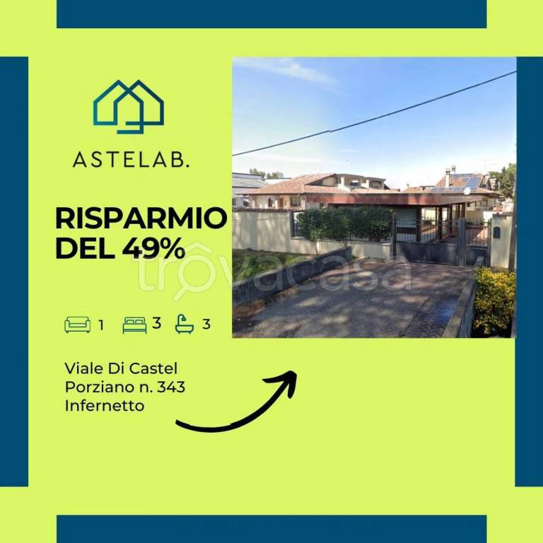 casa indipendente in vendita a Roma in zona Infernetto