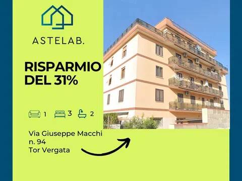 appartamento in vendita a Roma in zona Tor Vergata/Torrenova