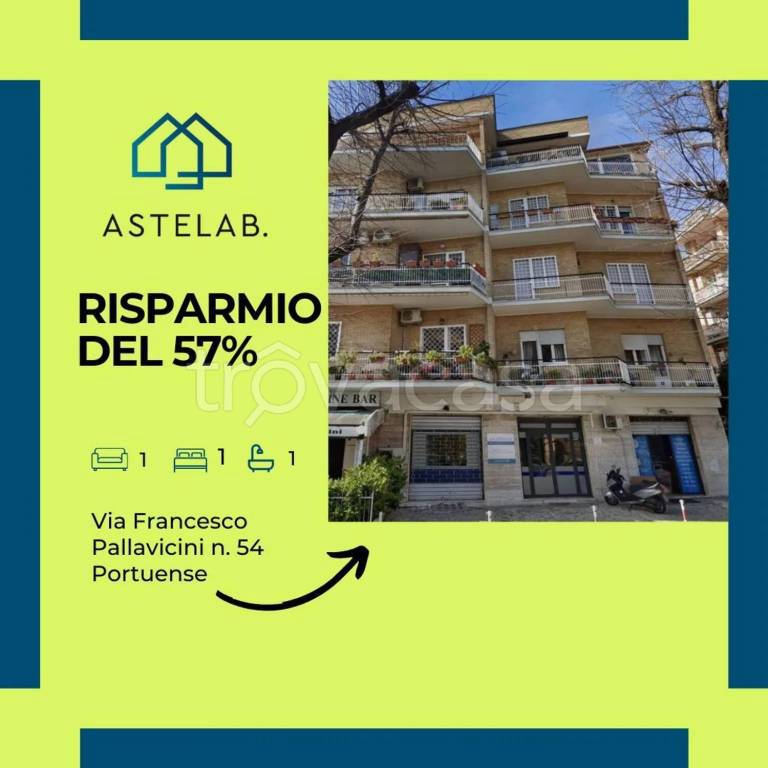 appartamento in vendita a Roma in zona Portuense