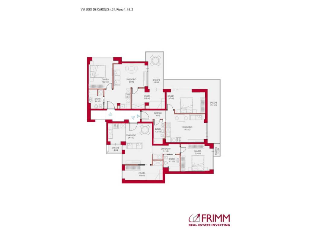 appartamento in vendita a Roma