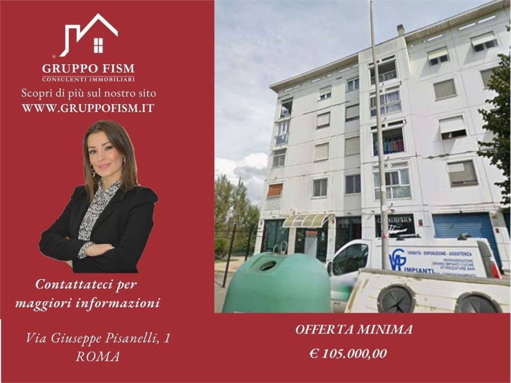 appartamento in vendita a Roma in zona Ostia