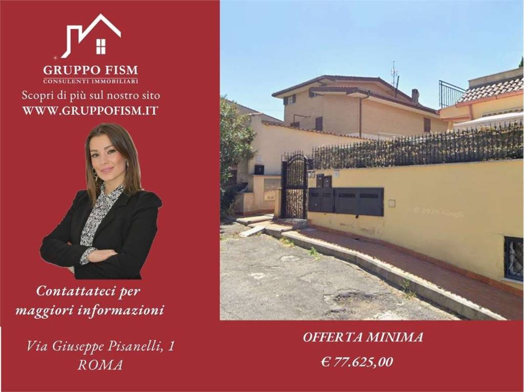 appartamento in vendita a Roma in zona Finocchio