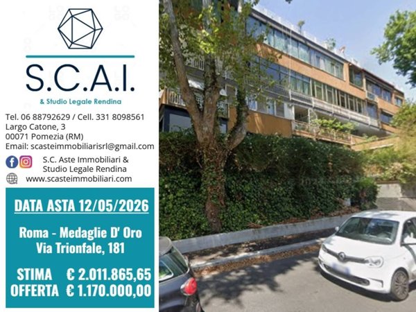 appartamento in vendita a Roma in zona Trionfale