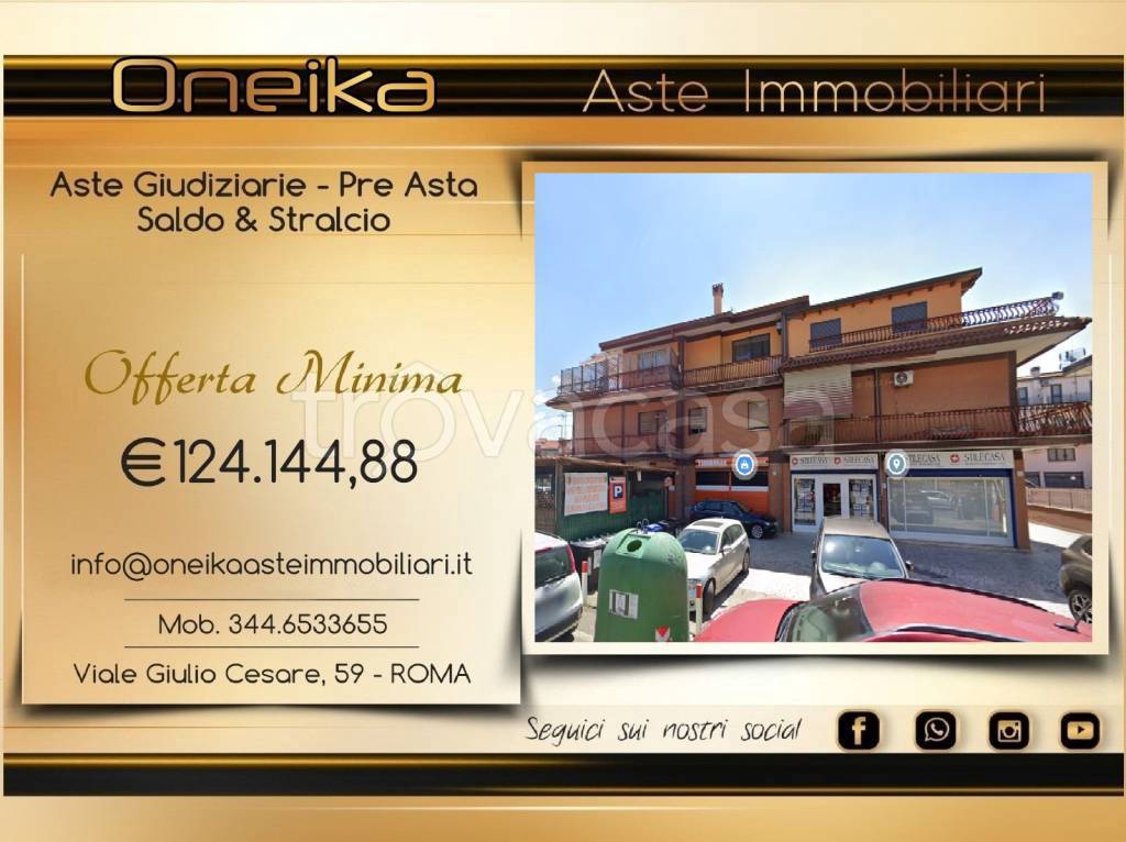 appartamento in vendita a Roma in zona Finocchio