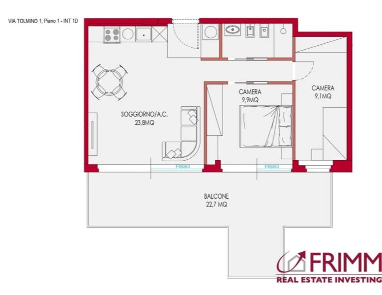 appartamento in vendita a Roma in zona Trieste