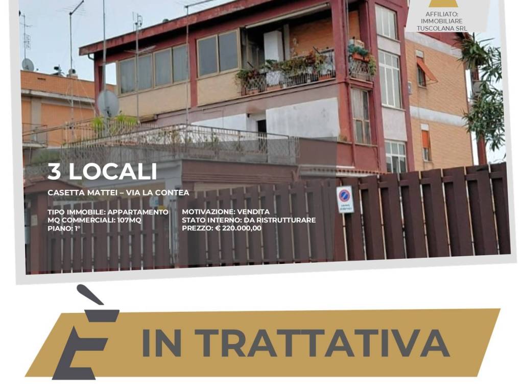 appartamento in vendita a Roma in zona Corviale