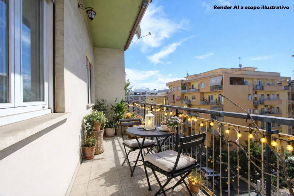 appartamento in vendita a Roma in zona Prenestino-Centocelle