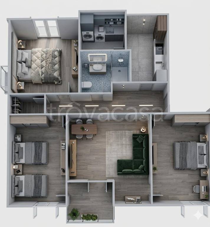 appartamento in vendita a Roma in zona Acilia