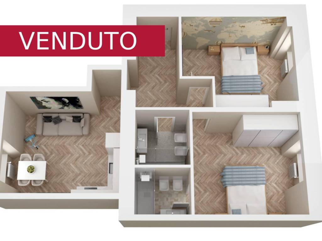 appartamento in vendita a Roma