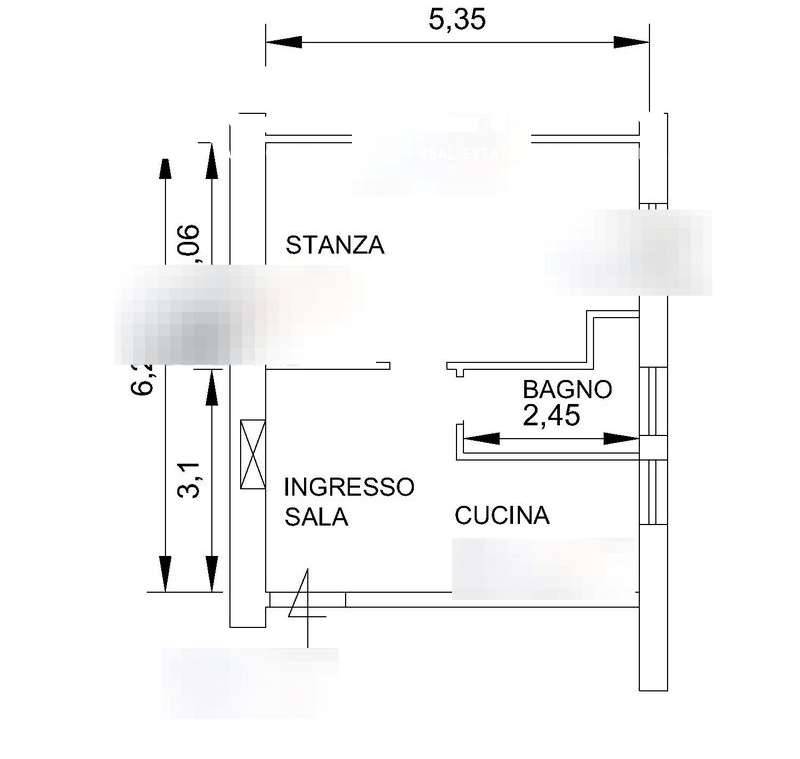 appartamento in vendita a Roma in zona Primavalle