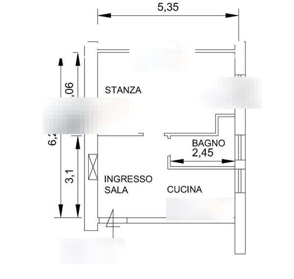 appartamento in vendita a Roma in zona Primavalle