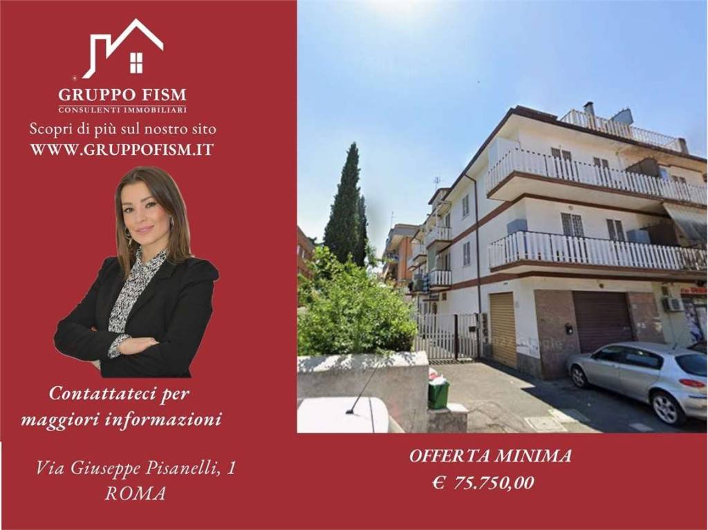 appartamento in vendita a Roma in zona Finocchio