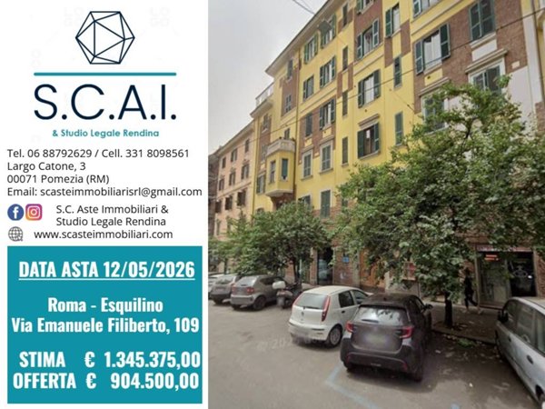 appartamento in vendita a Roma in zona Esquilino