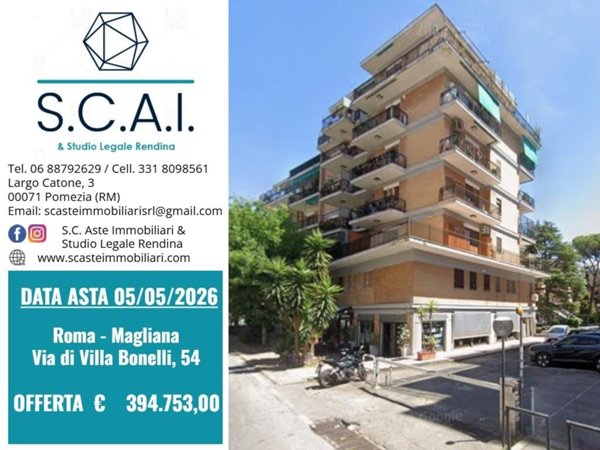 appartamento in vendita a Roma in zona Portuense