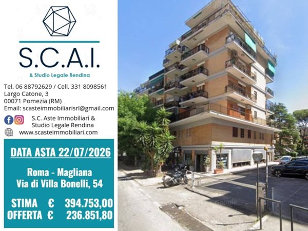 appartamento in vendita a Roma in zona Portuense