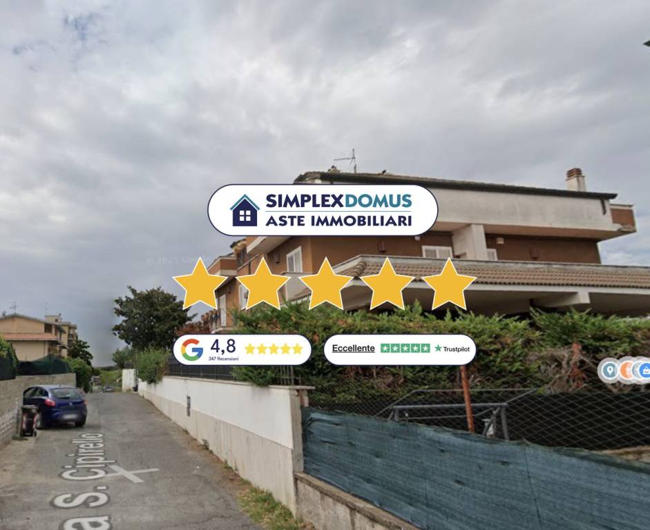 casa indipendente in vendita a Roma in zona Finocchio