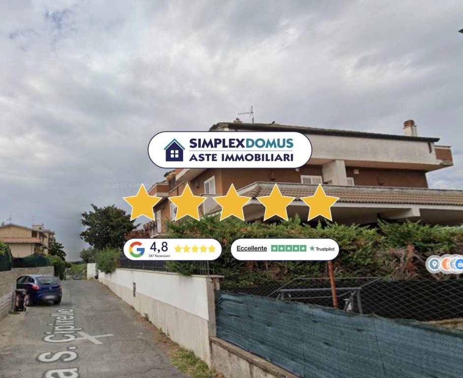 casa indipendente in vendita a Roma in zona Finocchio