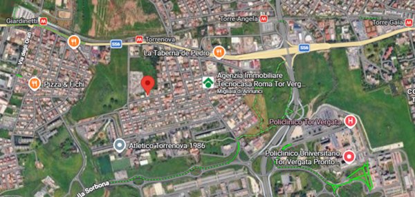 appartamento in vendita a Roma in zona Tor Vergata/Torrenova