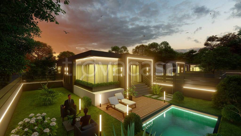 casa indipendente in vendita a Roma in zona Casal Palocco