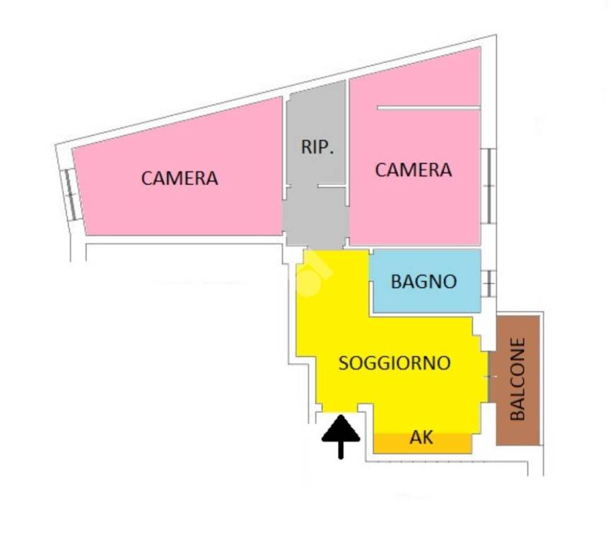 appartamento in vendita a Roma in zona Tiburtino