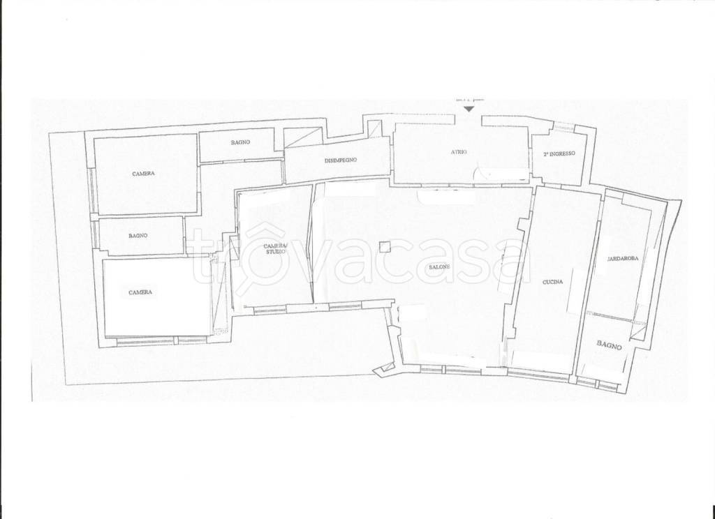 appartamento in vendita a Roma in zona Trastevere