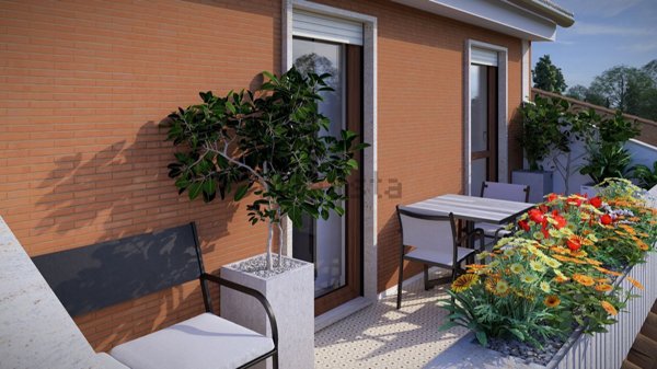 appartamento in vendita a Roma in zona Torrevecchia