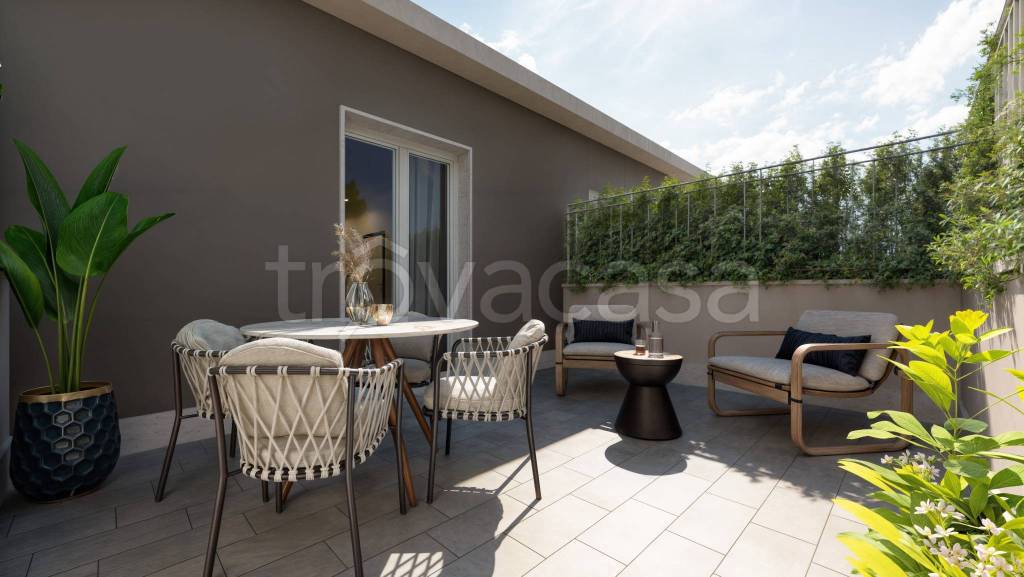 appartamento in vendita a Roma in zona Tor Vergata/Torrenova