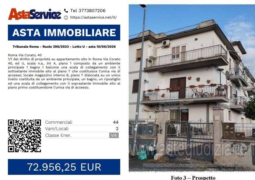 appartamento in vendita a Roma in zona Ponte di Nona