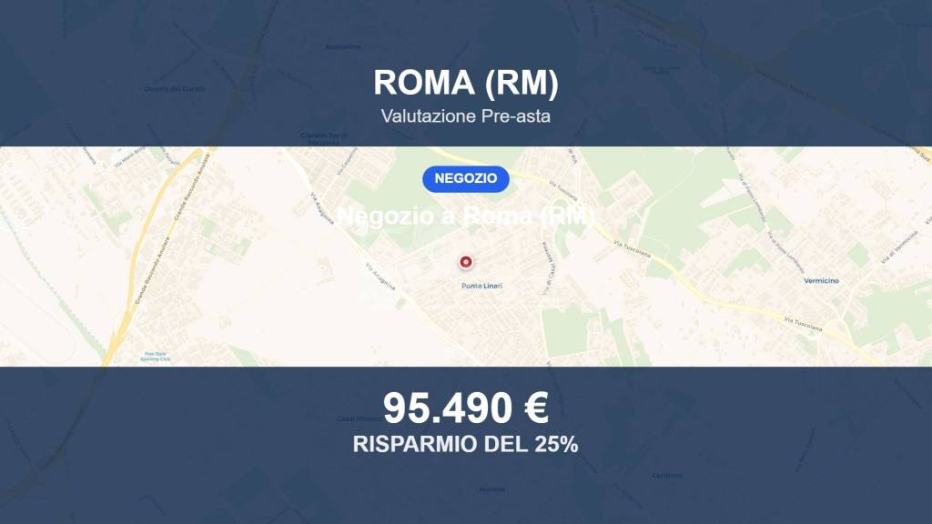 negozio in vendita a Roma in zona Casal Morena