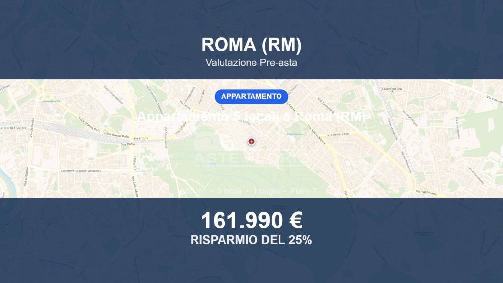 appartamento in vendita a Roma in zona Appio Latino