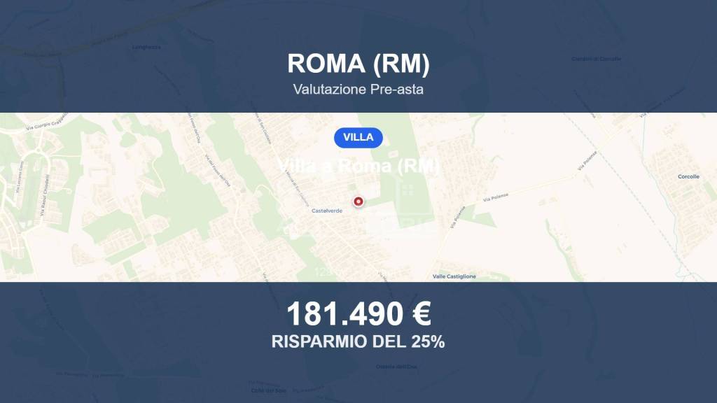 casa indipendente in vendita a Roma in zona Lunghezza