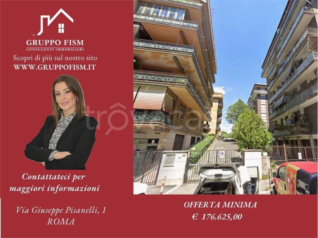 appartamento in vendita a Roma in zona Portuense