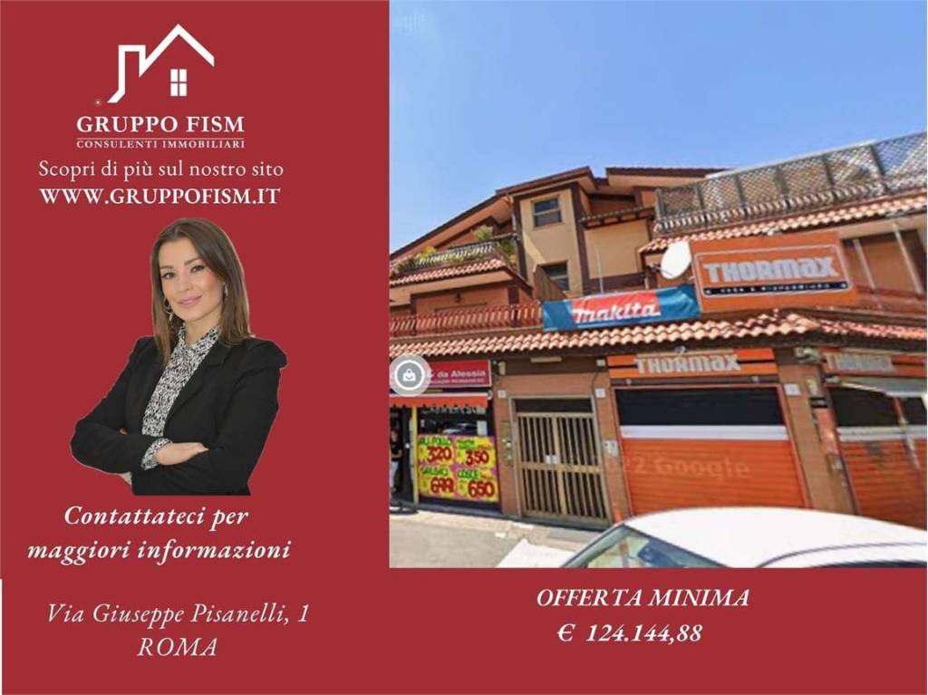 appartamento in vendita a Roma in zona Finocchio