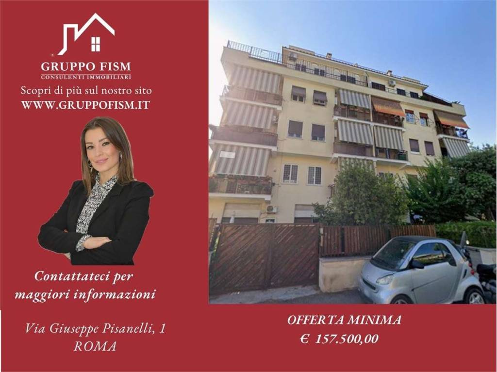 appartamento in vendita a Roma in zona La Pisana