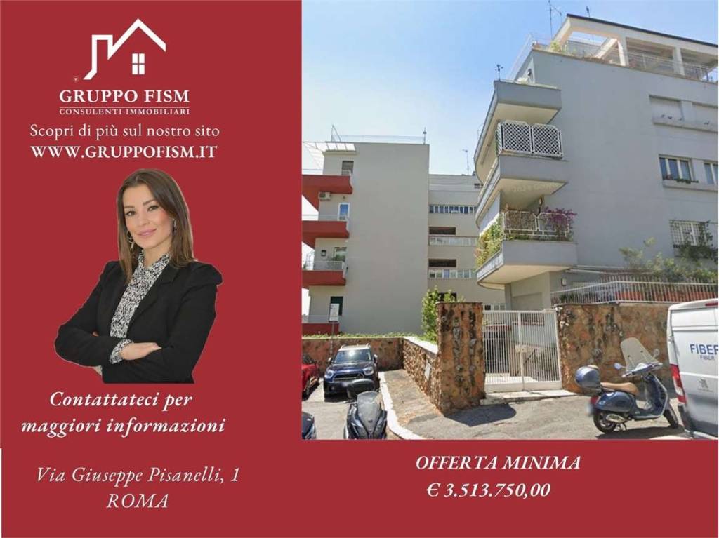appartamento in vendita a Roma in zona Pinciano