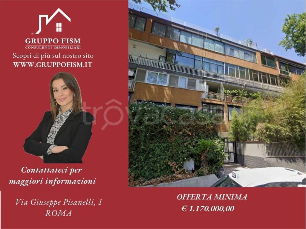 appartamento in vendita a Roma in zona Trionfale
