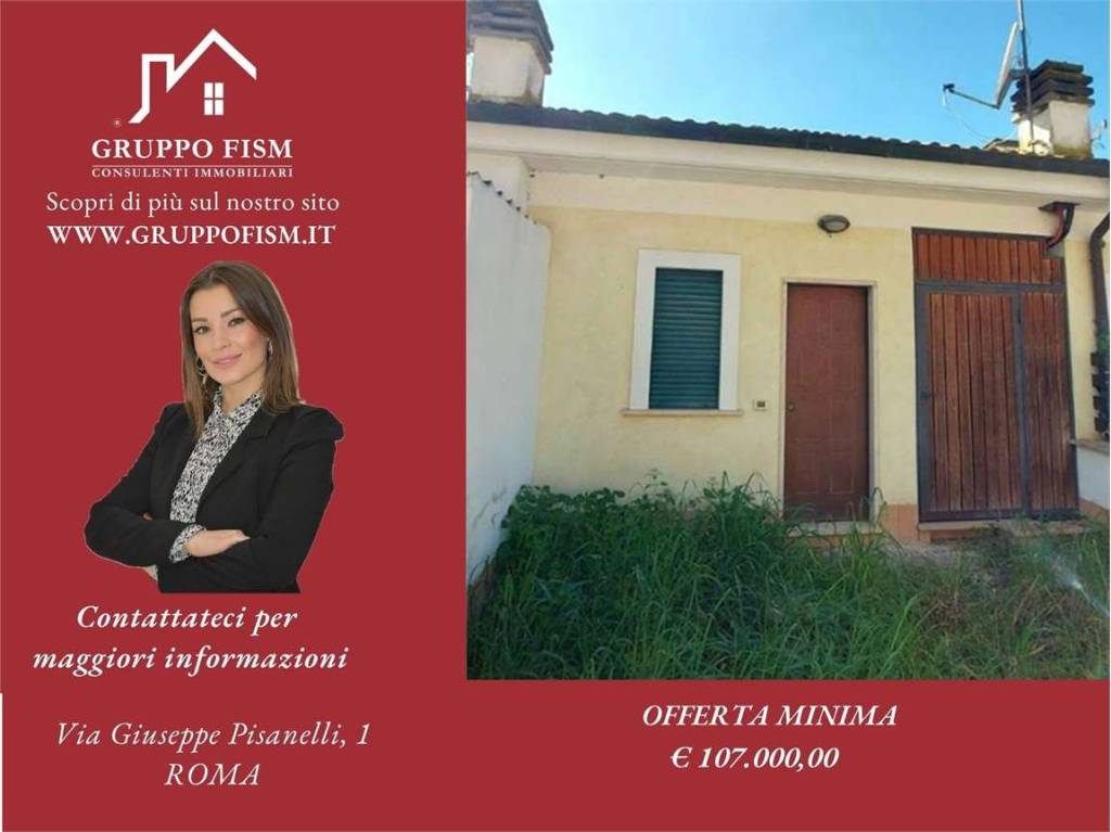 casa indipendente in vendita a Roma in zona Trigoria