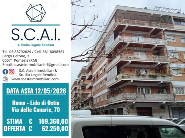appartamento in vendita a Roma in zona Ostia
