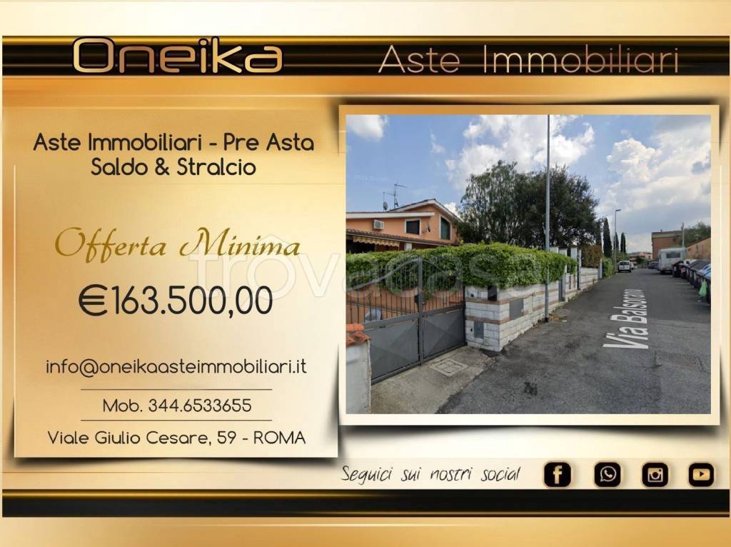 casa indipendente in vendita a Roma in zona Lunghezza