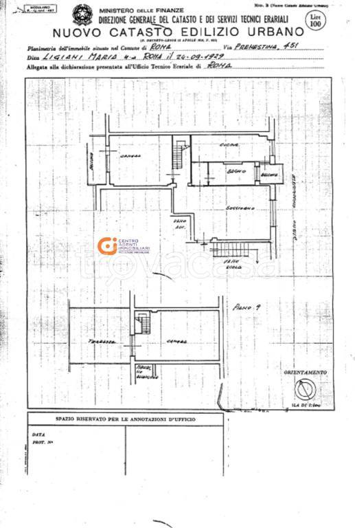 appartamento in vendita a Roma in zona Prenestino-Labicano