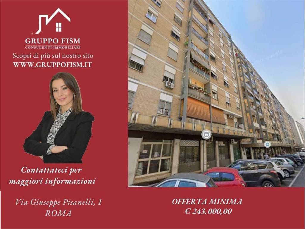 appartamento in vendita a Roma