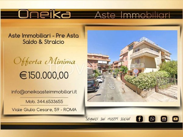 appartamento in vendita a Roma in zona Colle del Sole