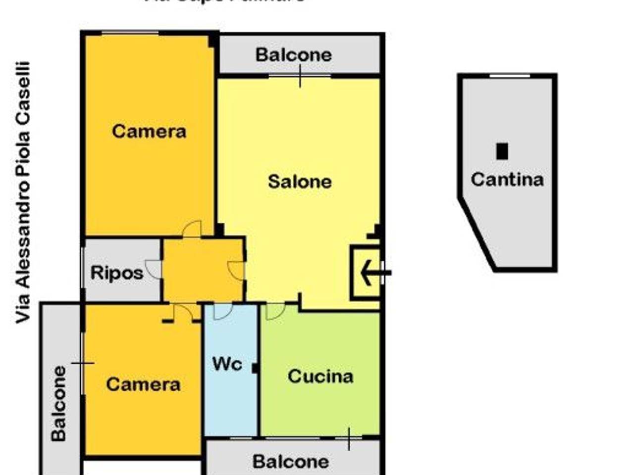 appartamento in vendita a Roma in zona Ostia