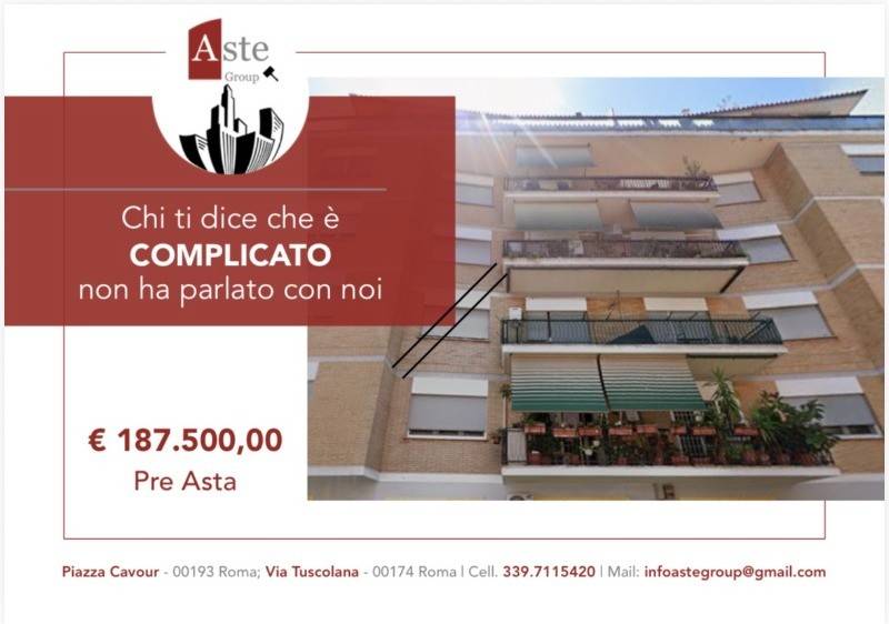 appartamento in vendita a Roma in zona Tuscolano