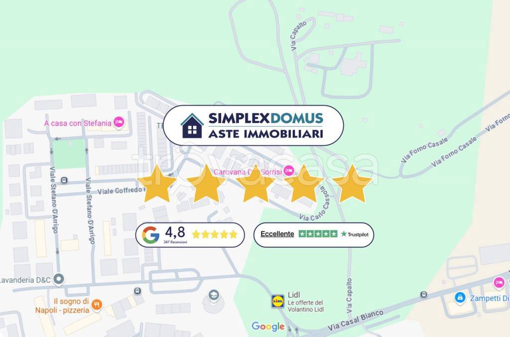 casa indipendente in vendita a Roma in zona Settecamini