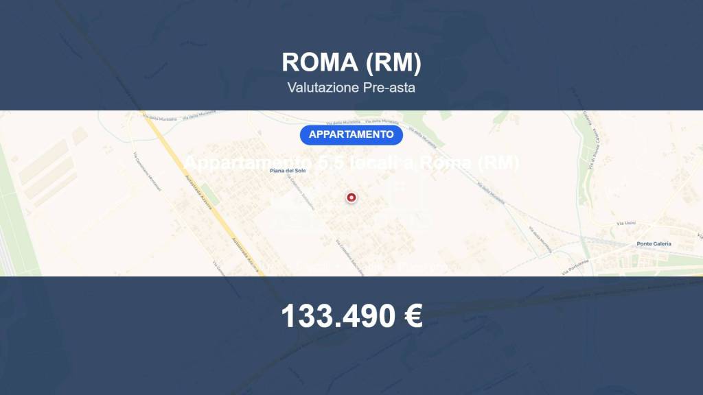 appartamento in vendita a Roma in zona Piana del Sole