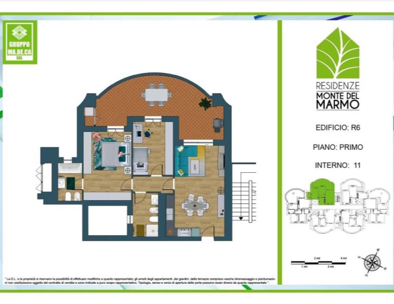 appartamento in vendita a Roma in zona Primavalle