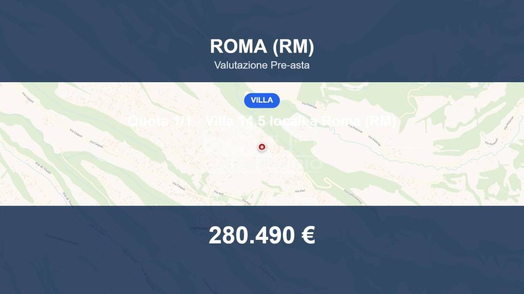 casa indipendente in vendita a Roma in zona Castelverde