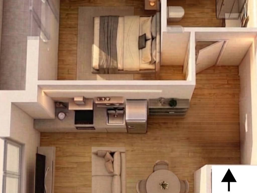 appartamento in vendita a Roma in zona Ostiense