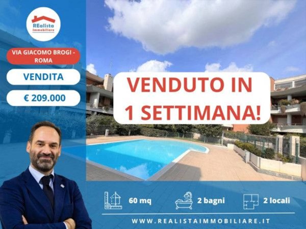 appartamento in vendita a Roma in zona Ardeatino